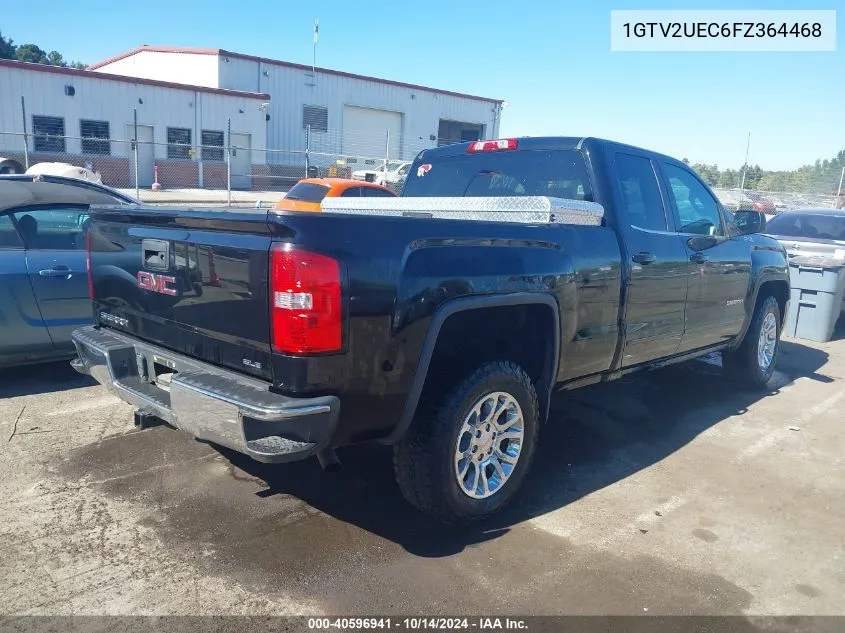 2015 GMC Sierra 1500 Sle VIN: 1GTV2UEC6FZ364468 Lot: 40596941