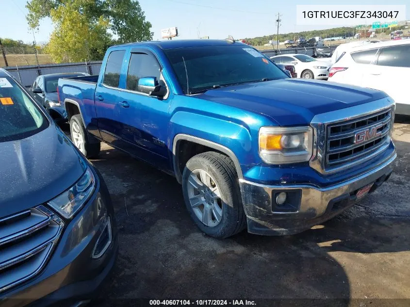 2015 GMC Sierra 1500 Sle VIN: 1GTR1UEC3FZ343047 Lot: 40607104