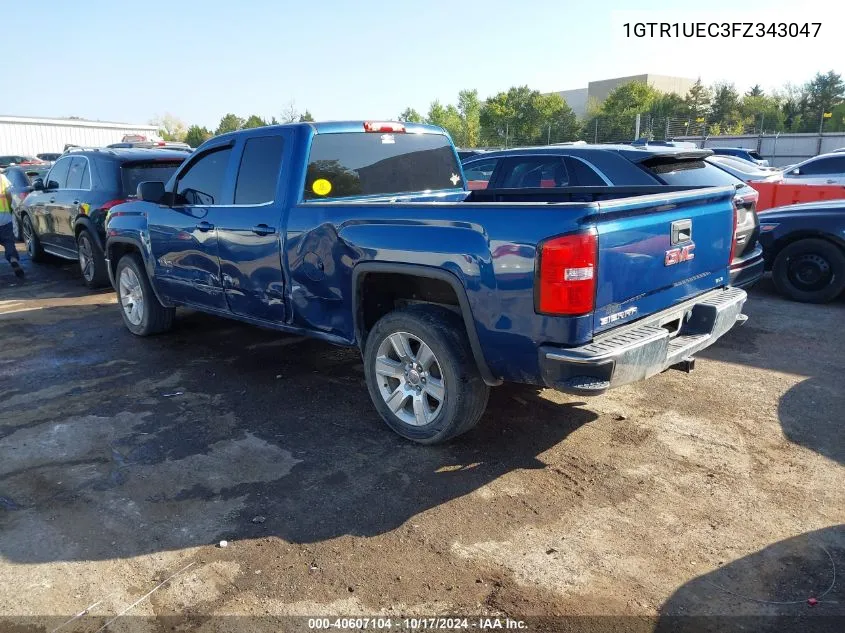 1GTR1UEC3FZ343047 2015 GMC Sierra 1500 Sle