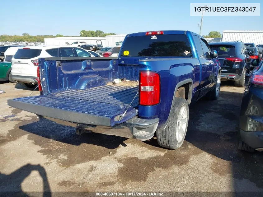 2015 GMC Sierra 1500 Sle VIN: 1GTR1UEC3FZ343047 Lot: 40607104