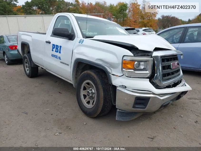 2015 GMC Sierra 1500 VIN: 1GTN1TEH4FZ402370 Lot: 40629767