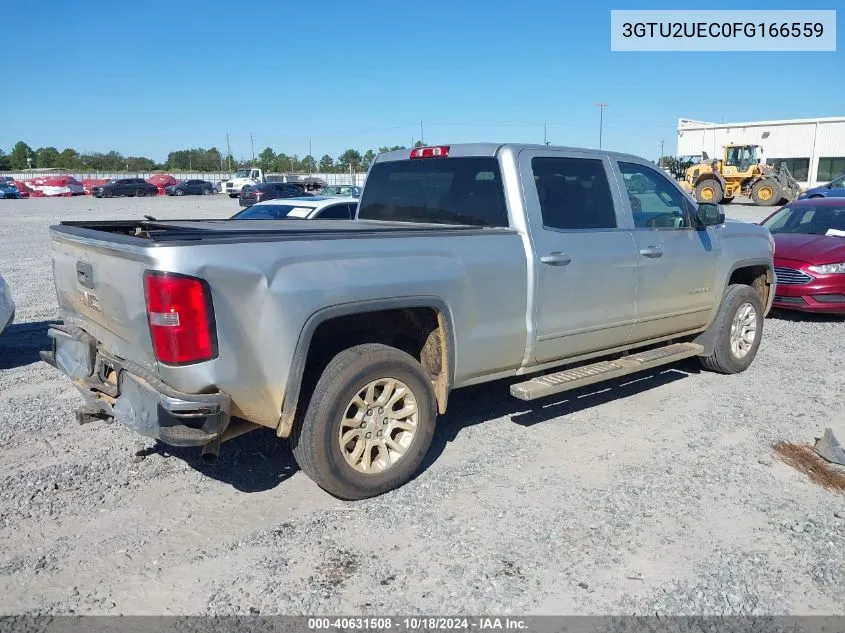 2015 GMC Sierra 1500 Sle VIN: 3GTU2UEC0FG166559 Lot: 40631508