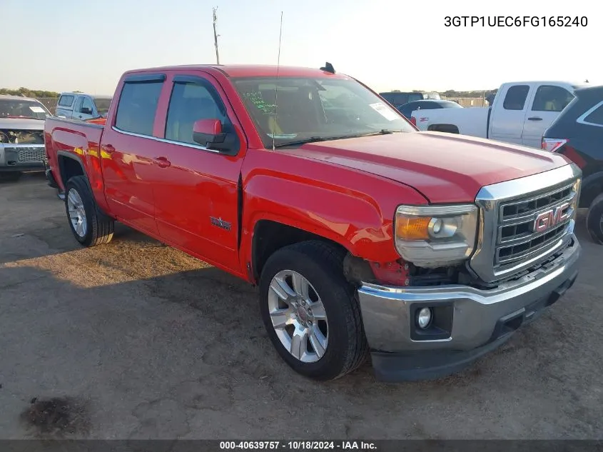 2015 GMC Sierra 1500 Sle VIN: 3GTP1UEC6FG165240 Lot: 40639757