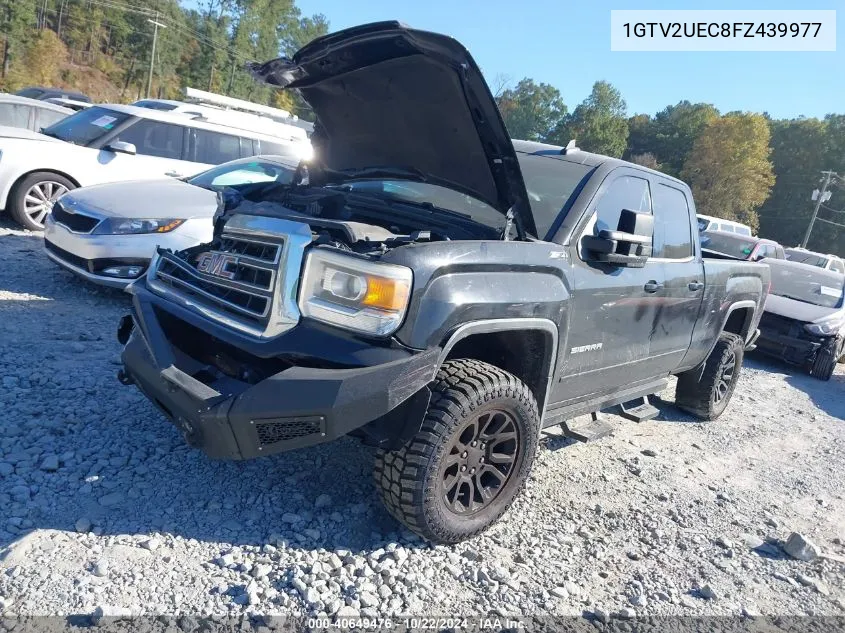 1GTV2UEC8FZ439977 2015 GMC Sierra 1500 Sle