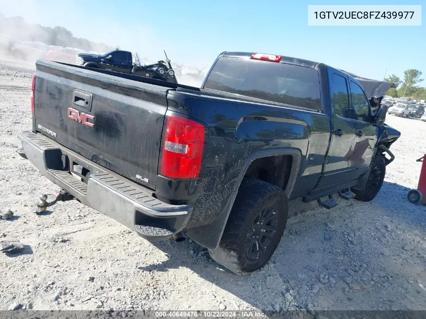 1GTV2UEC8FZ439977 2015 GMC Sierra 1500 Sle