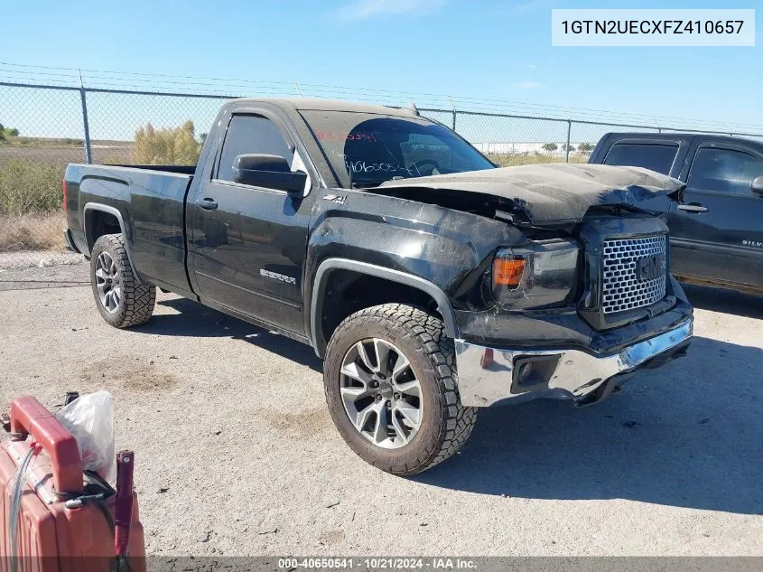 2015 GMC Sierra 1500 Sle VIN: 1GTN2UECXFZ410657 Lot: 40650541