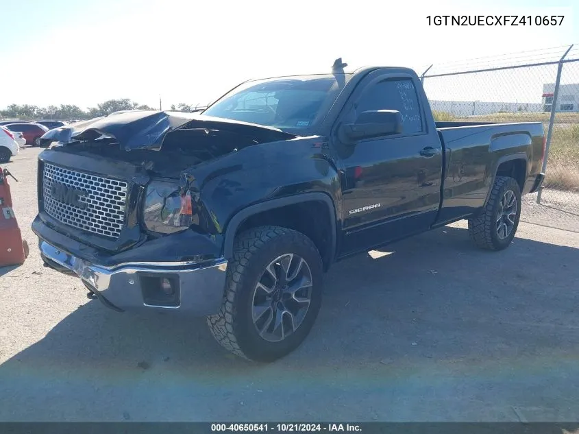 1GTN2UECXFZ410657 2015 GMC Sierra 1500 Sle