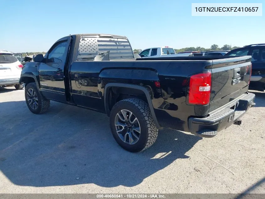 2015 GMC Sierra 1500 Sle VIN: 1GTN2UECXFZ410657 Lot: 40650541