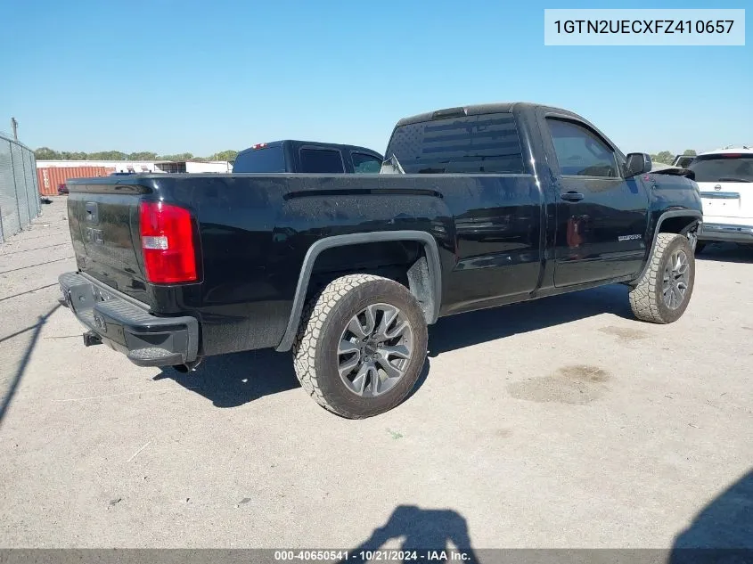 1GTN2UECXFZ410657 2015 GMC Sierra 1500 Sle