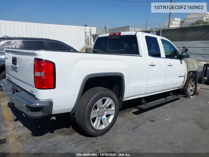 2015 GMC Sierra 1500 Sle VIN: 1GTR1UEC0FZ160902 Lot: 40651994