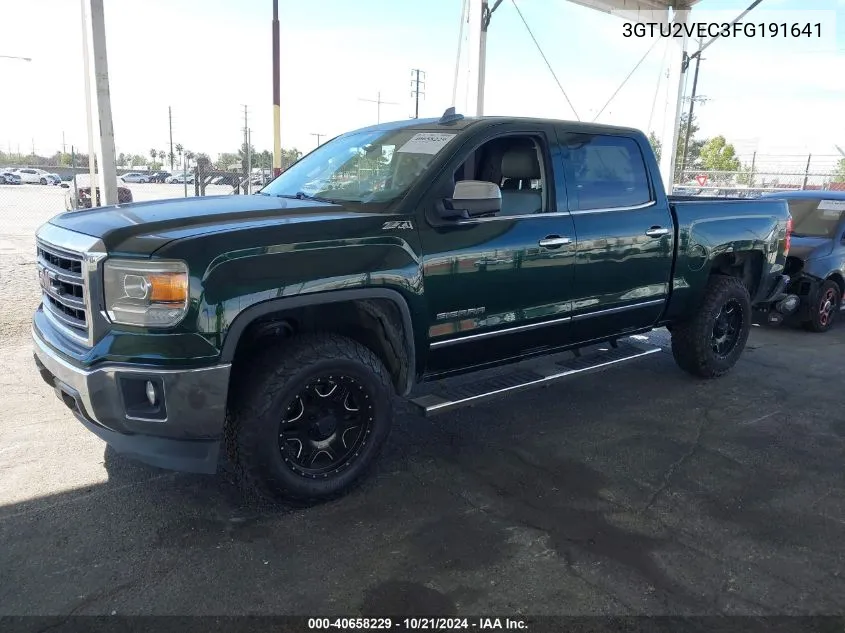 2015 GMC Sierra 1500 Slt VIN: 3GTU2VEC3FG191641 Lot: 40658229