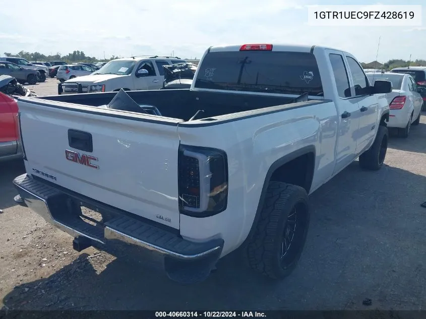 1GTR1UEC9FZ428619 2015 GMC Sierra 1500 Sle