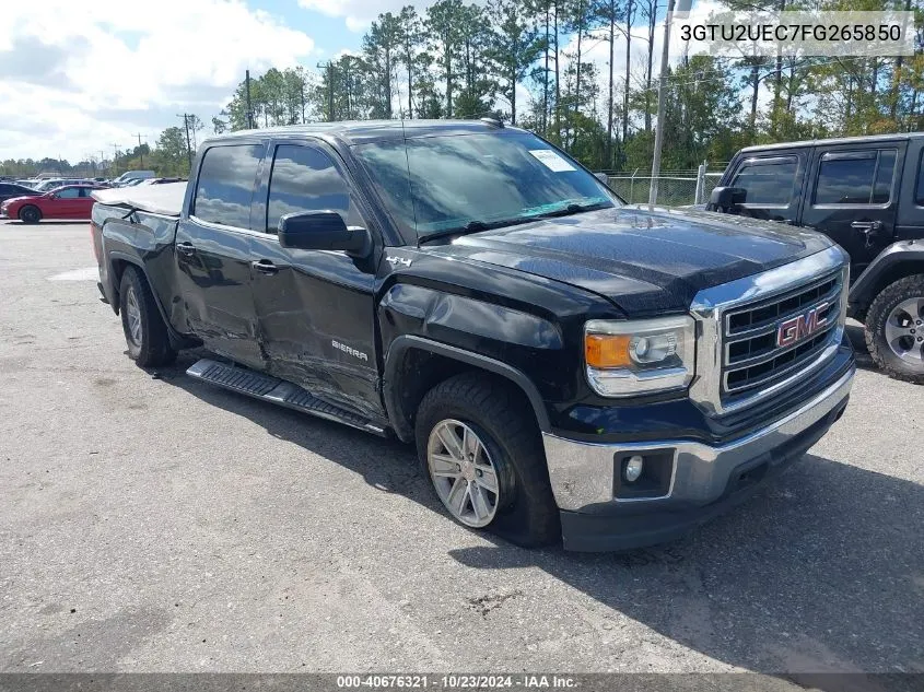 2015 GMC Sierra 1500 Sle VIN: 3GTU2UEC7FG265850 Lot: 40676321