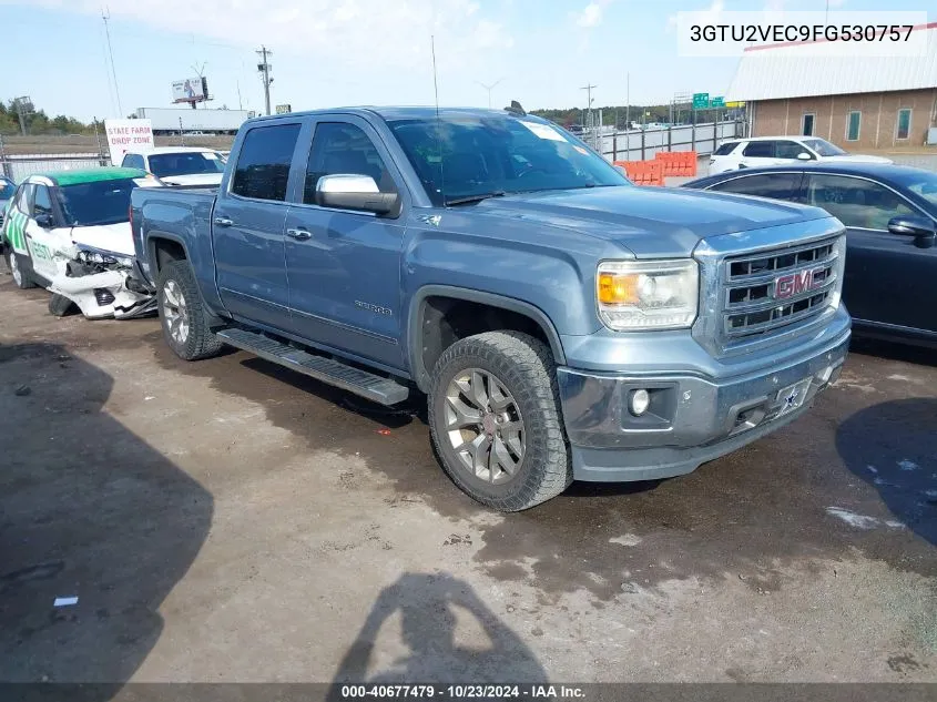 2015 GMC Sierra 1500 Slt VIN: 3GTU2VEC9FG530757 Lot: 40677479