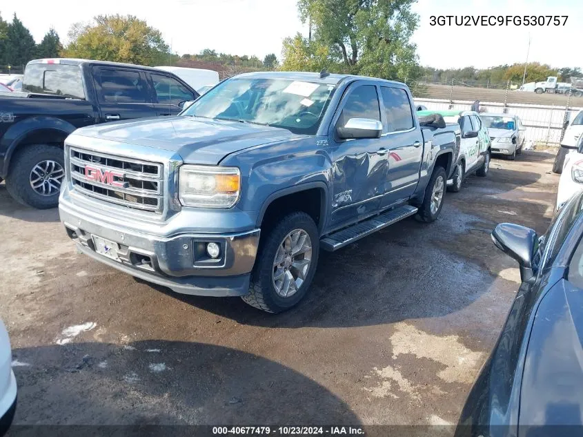 2015 GMC Sierra 1500 Slt VIN: 3GTU2VEC9FG530757 Lot: 40677479