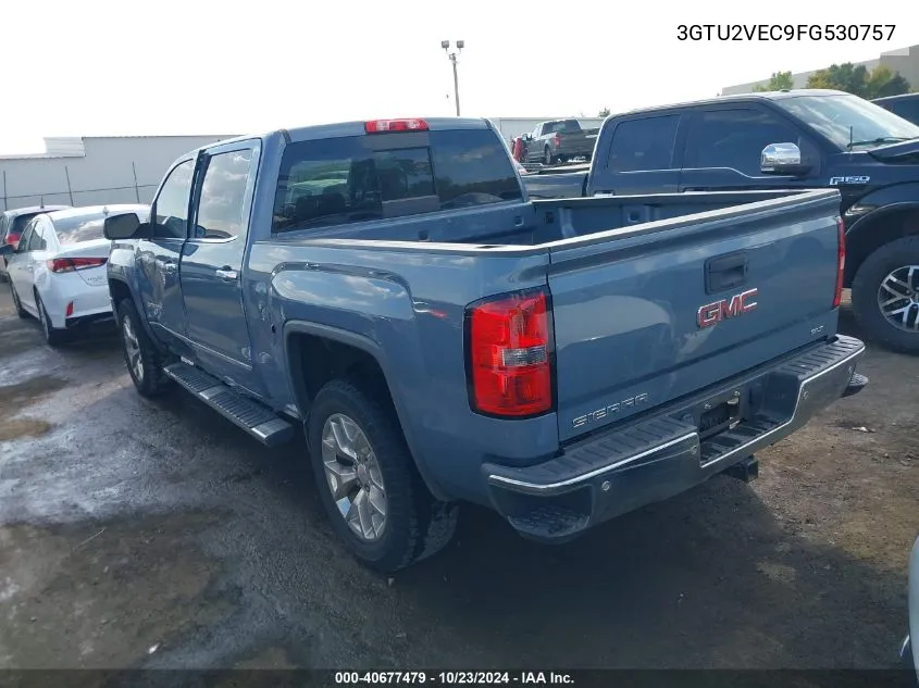 2015 GMC Sierra 1500 Slt VIN: 3GTU2VEC9FG530757 Lot: 40677479