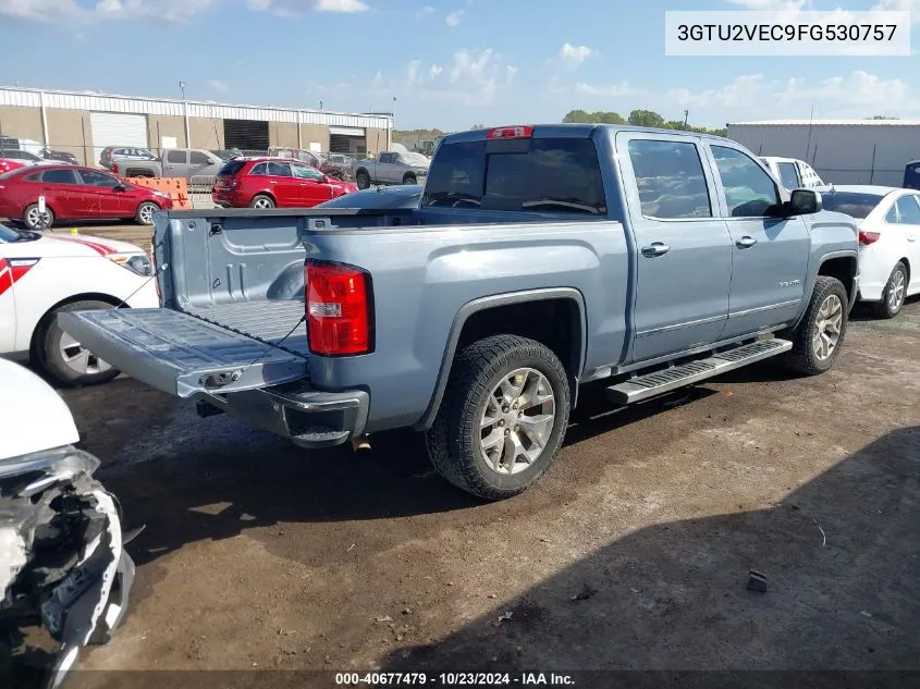 2015 GMC Sierra 1500 Slt VIN: 3GTU2VEC9FG530757 Lot: 40677479