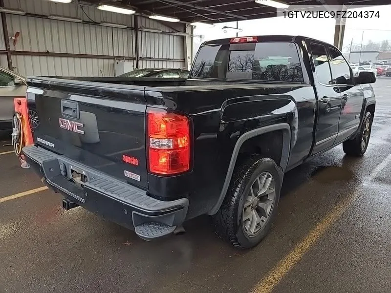 2015 GMC Sierra 1500 Sle VIN: 1GTV2UEC9FZ204374 Lot: 40690567