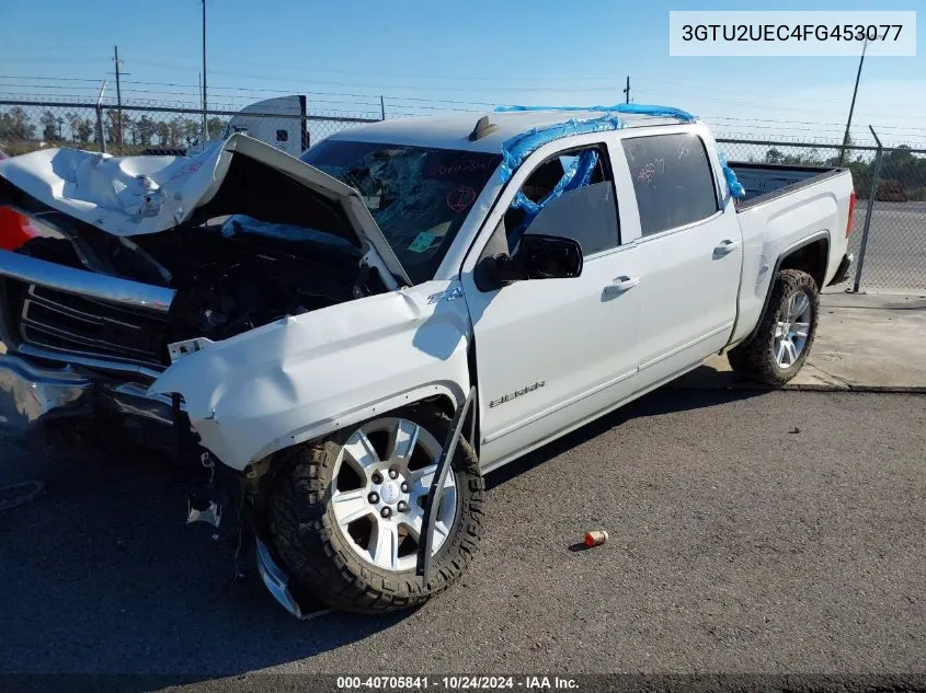 2015 GMC Sierra K1500 Sle VIN: 3GTU2UEC4FG453077 Lot: 40705841