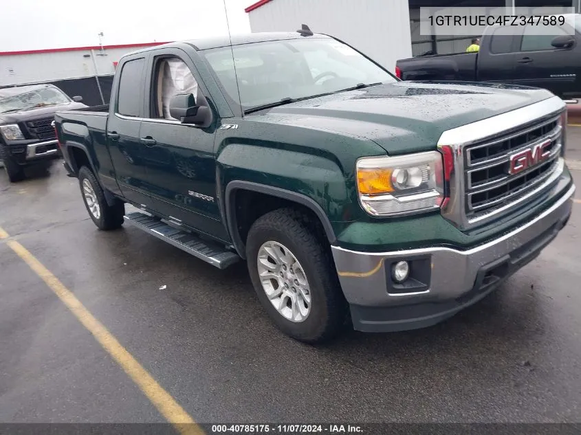 2015 GMC Sierra 1500 Sle VIN: 1GTR1UEC4FZ347589 Lot: 40785175