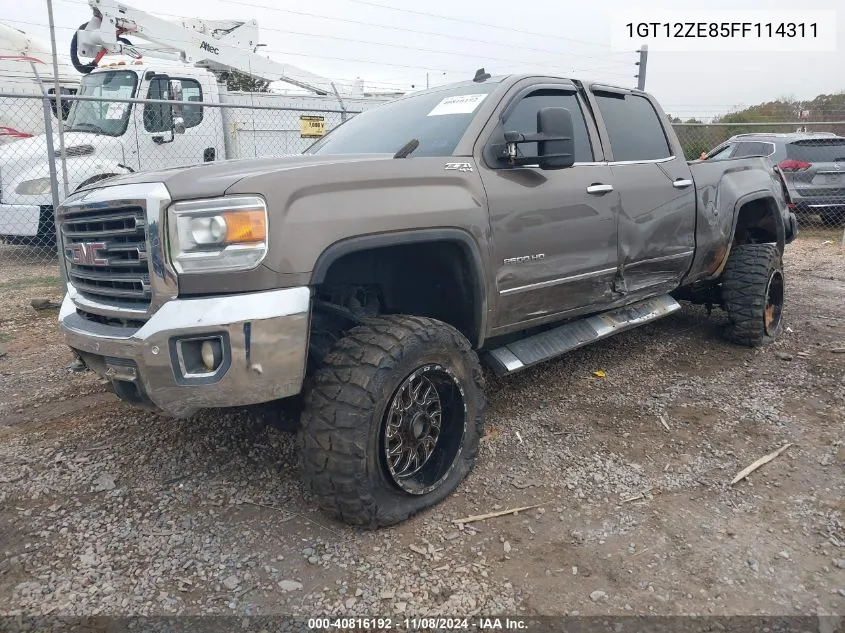 1GT12ZE85FF114311 2015 GMC Sierra 2500Hd Slt