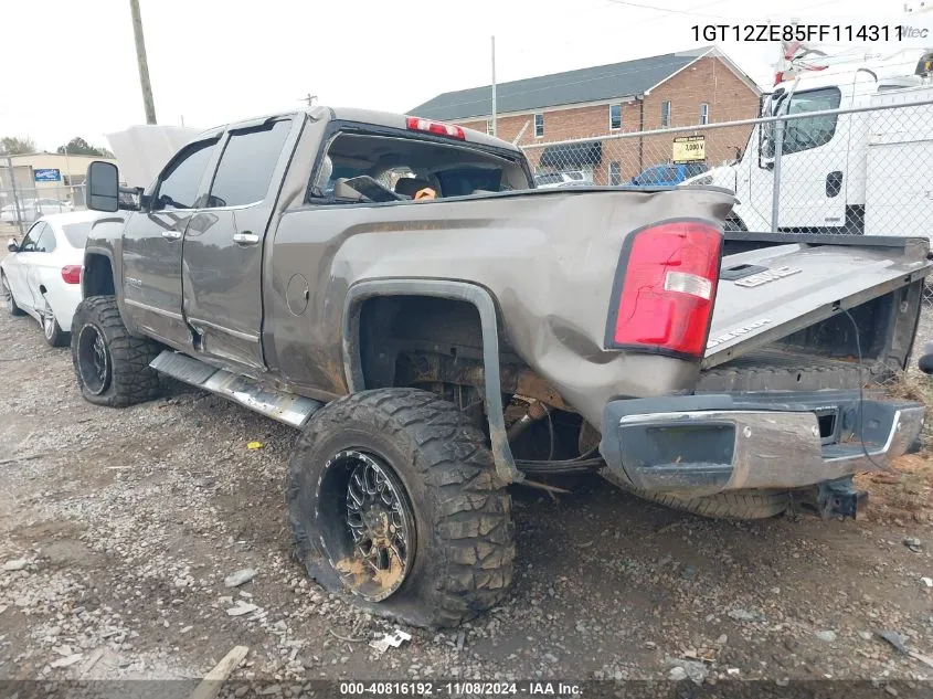 1GT12ZE85FF114311 2015 GMC Sierra 2500Hd Slt