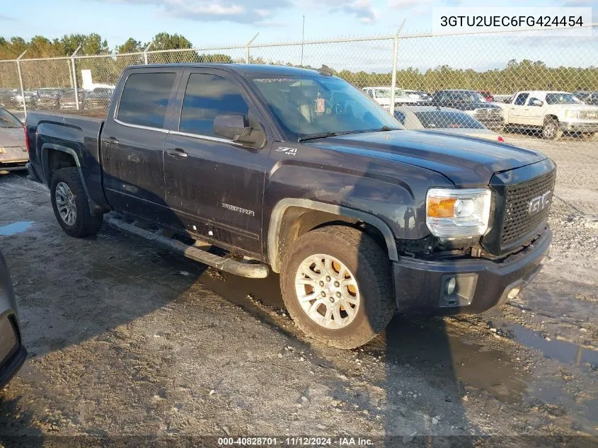 2015 GMC Sierra 1500 Sle VIN: 3GTU2UEC6FG424454 Lot: 40828701