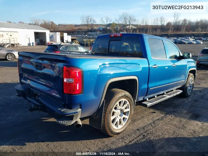 2015 GMC Sierra 1500 Denali VIN: 3GTU2WEC2FG213943 Lot: 40875236