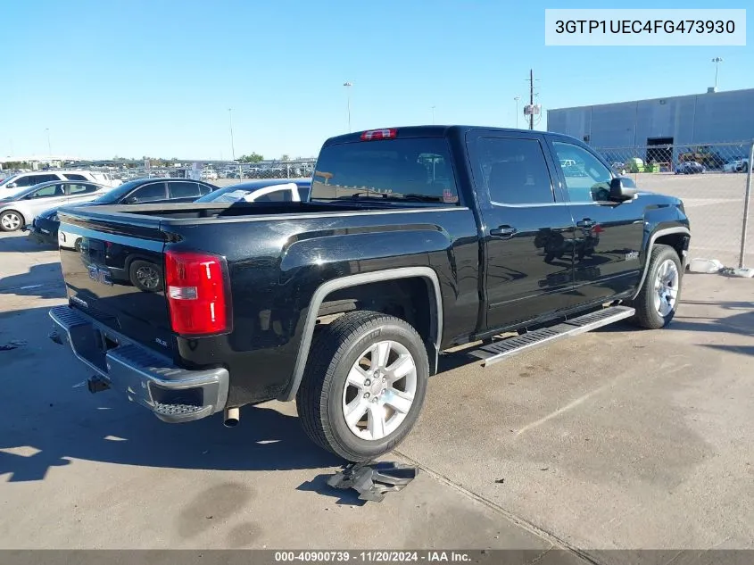 2015 GMC Sierra 1500 Sle VIN: 3GTP1UEC4FG473930 Lot: 40900739