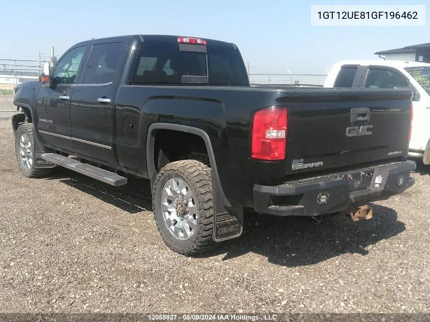 1GT12UE81GF196462 2016 GMC Sierra 2500Hd