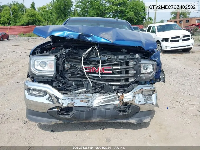 1GTV2MEC7GZ402582 2016 GMC Sierra 1500 Sle