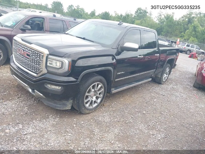 2016 GMC Sierra 1500 Denali VIN: 3GTU2PEC5GG335235 Lot: 39656535