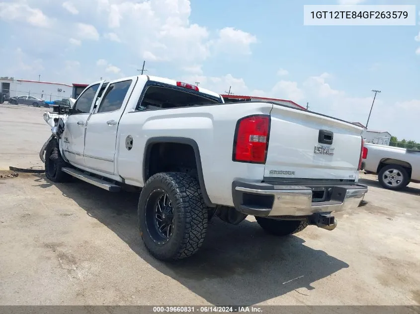 2016 GMC Sierra 2500Hd Slt VIN: 1GT12TE84GF263579 Lot: 39660831