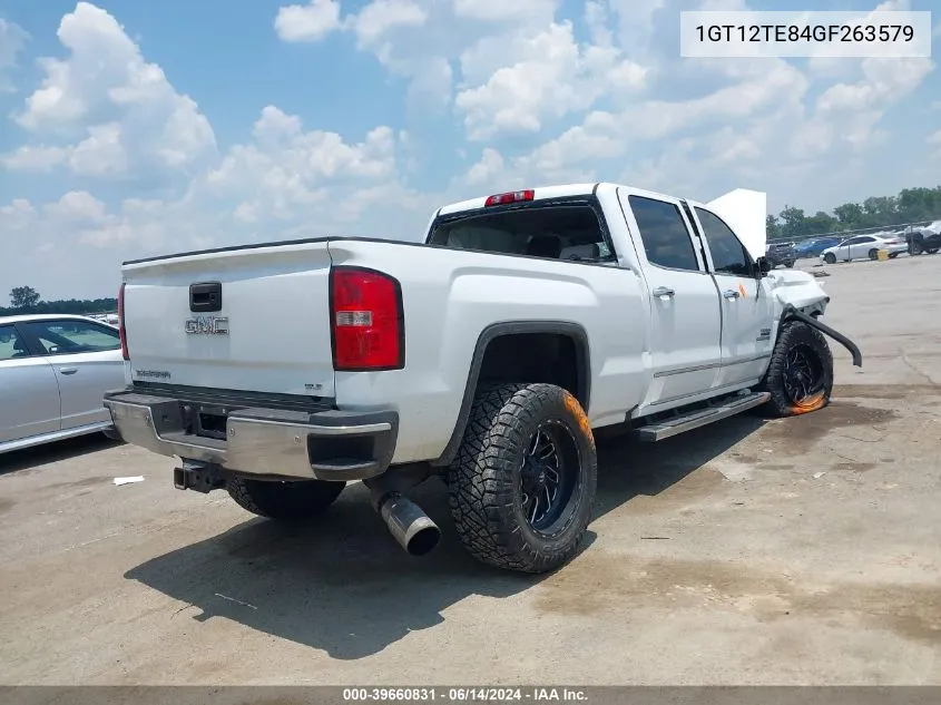 2016 GMC Sierra 2500Hd Slt VIN: 1GT12TE84GF263579 Lot: 39660831