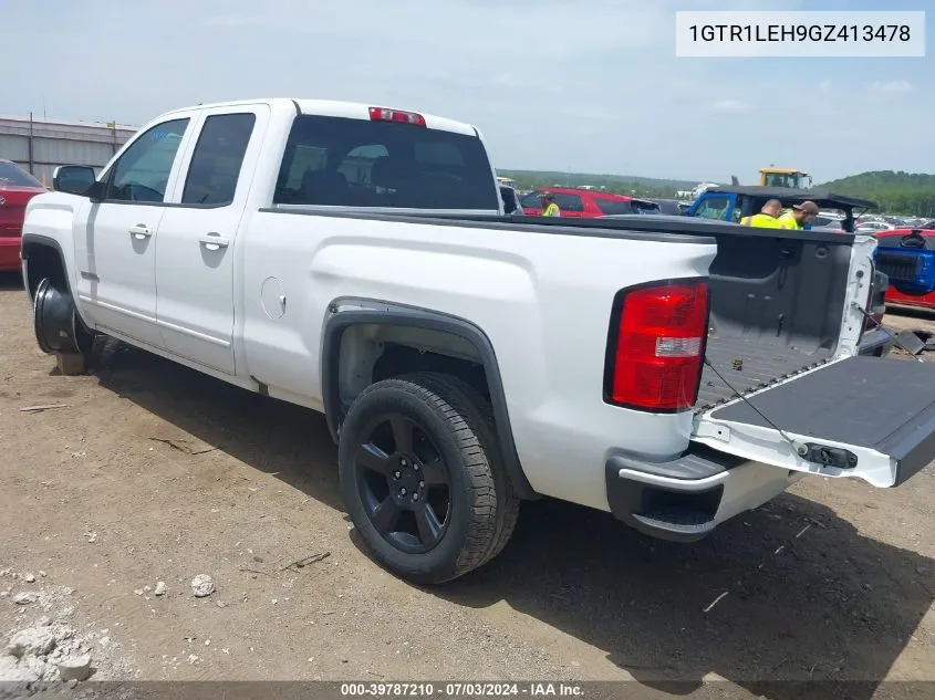 2016 GMC Sierra 1500 VIN: 1GTR1LEH9GZ413478 Lot: 39787210