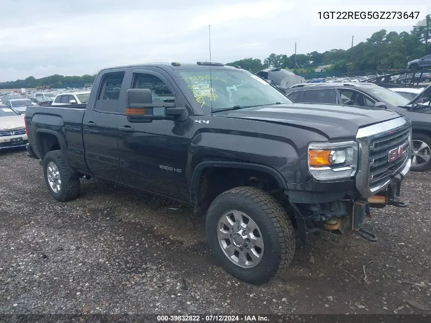 2016 GMC Sierra 2500Hd VIN: 1GT22REG5GZ273647 Lot: 39832822