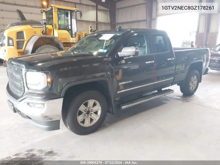 1GTV2NEC8GZ178261 2016 GMC Sierra 1500 Slt