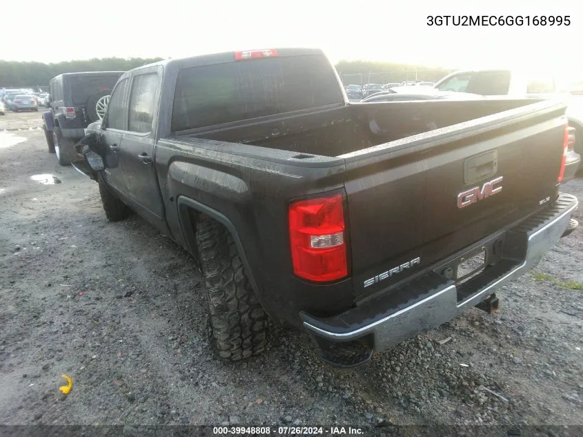 3GTU2MEC6GG168995 2016 GMC Sierra 1500 Sle