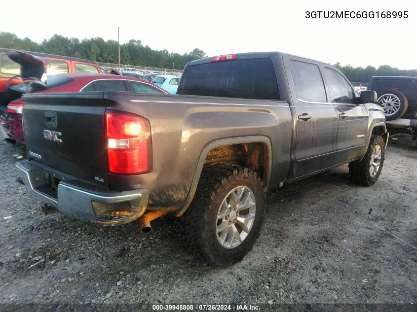 3GTU2MEC6GG168995 2016 GMC Sierra 1500 Sle