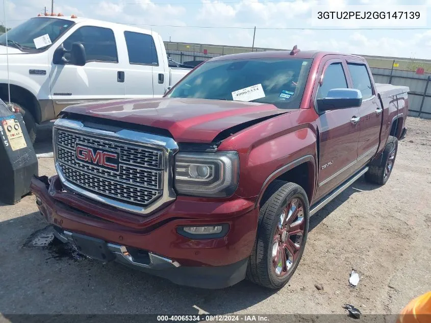 3GTU2PEJ2GG147139 2016 GMC Sierra 1500 Denali