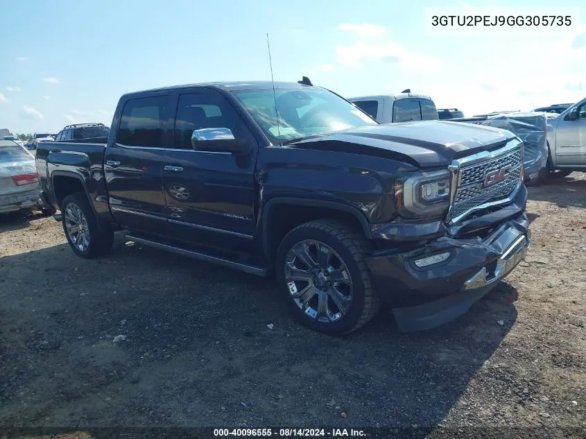 3GTU2PEJ9GG305735 2016 GMC Sierra 1500 Denali