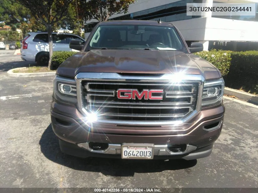 3GTU2NEC2GG254441 2016 GMC Sierra K1500 Slt