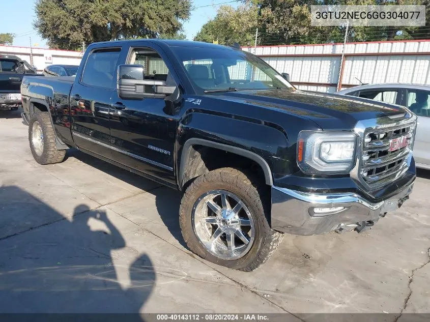 3GTU2NEC6GG304077 2016 GMC Sierra 1500 Slt