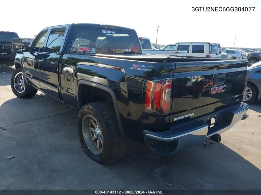 3GTU2NEC6GG304077 2016 GMC Sierra 1500 Slt