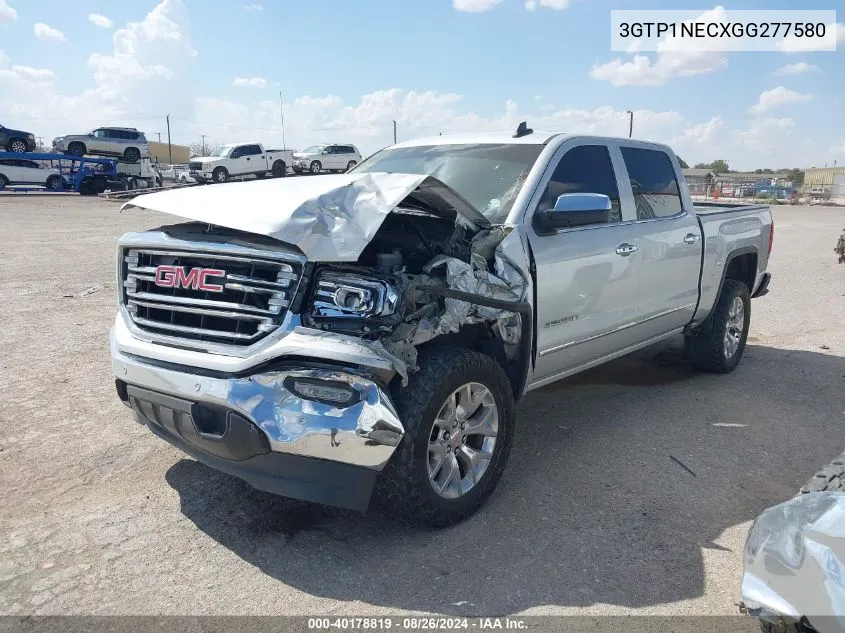 2016 GMC Sierra 1500 Slt VIN: 3GTP1NECXGG277580 Lot: 40178819