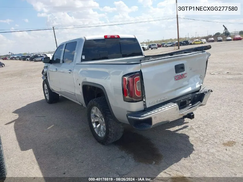 2016 GMC Sierra 1500 Slt VIN: 3GTP1NECXGG277580 Lot: 40178819