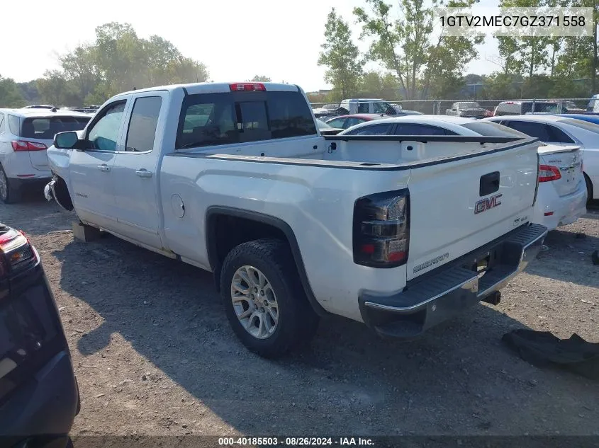 2016 GMC Sierra 1500 Sle VIN: 1GTV2MEC7GZ371558 Lot: 40185503