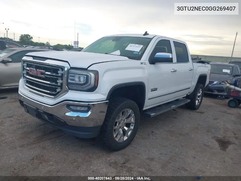 3GTU2NEC0GG269407 2016 GMC Sierra 1500 Slt