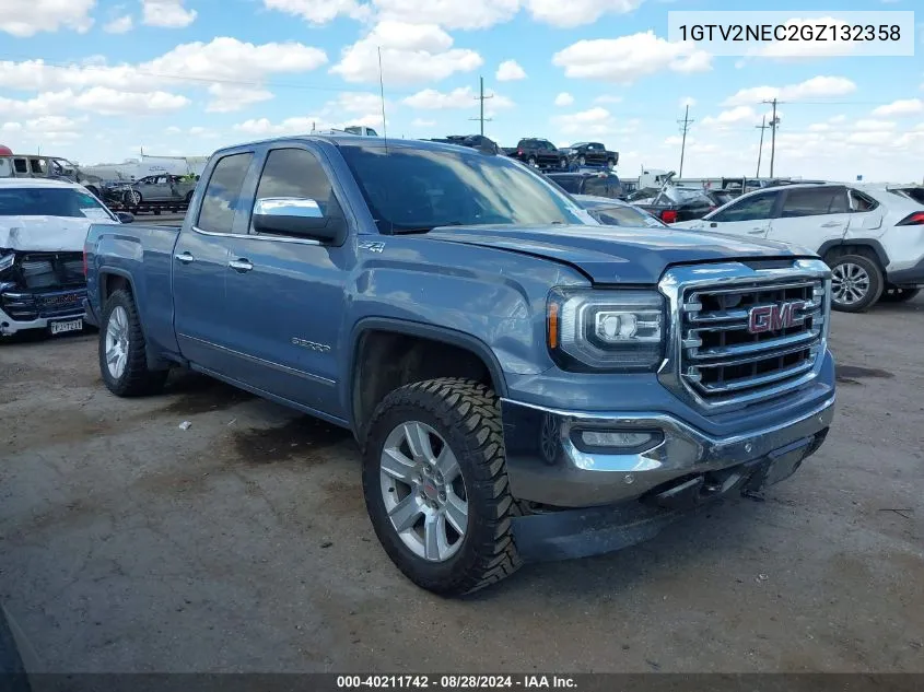 2016 GMC Sierra 1500 Slt VIN: 1GTV2NEC2GZ132358 Lot: 40211742