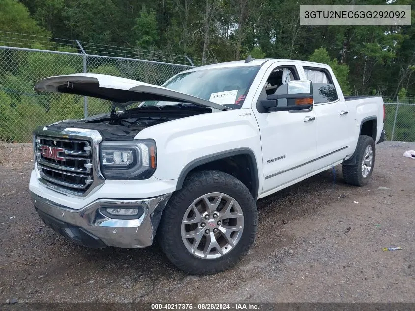 3GTU2NEC6GG292092 2016 GMC Sierra 1500 Slt